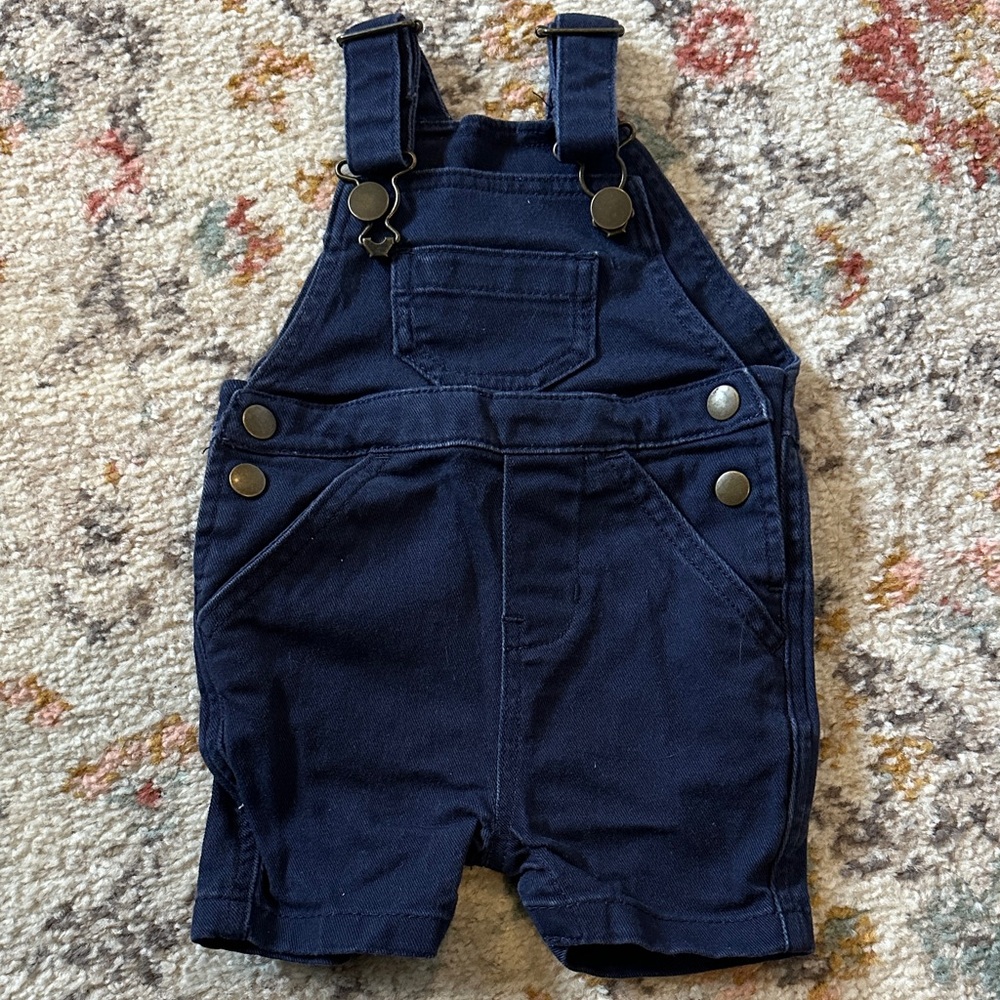 Navy Blue Overalls